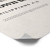 Filippenzen 4:6, Bijbelvers, Huidige Bijbelvertali Poster (Hoek)