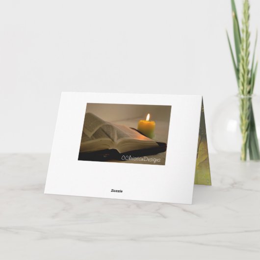 Filippenzen 4:7 Vrede van God zal uw hart bewaken Kaart (Achterkant)