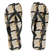 Filippenzen 4:8 Bijbel citaat scroll all-over unis Teenslippers (Voetbed)