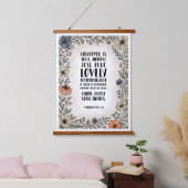 Filippenzen 4:8 hangend wandkleed (Slaapkamer)