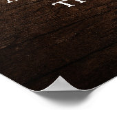 Filippenzen 4:8 Koning James Bijbel Inspirerend Poster (Hoek)