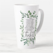 Filippenzen 4:8 Wat edele eucalyptus is Latte Mok (Rechterhoek)