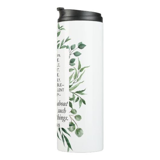 Filippenzen 4:8 Wat edele eucalyptus is Thermosbeker (Geroteerd rechts)