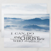 Filippenzen 4 Alle dingen door Christ Flat Kaart (Voorkant / Achterkant)
