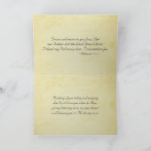 Filippijnen 1:2-3 Grace en vrede voor jou, zonsond Kaart (Binnen)