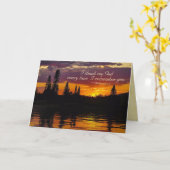 Filippijnen 1:2-3 Grace en vrede voor jou, zonsond Kaart (Gele Bloem)