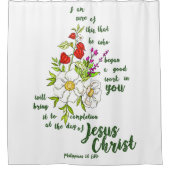 Filippijnen 1:6 douchegordijn (Voorkant)