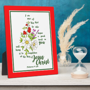 Filippijnen 1:6 fotoplaat