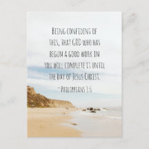 Filippijnen 1:6 GOD, die goed werk hebben verricht
