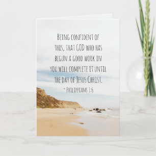 Filippijnen 1:6 GOD, die goed werk hebben verricht Kaart
