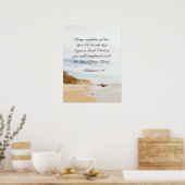 Filippijnen 1:6 GOD, die goed werk hebben verricht Poster (Keuken)