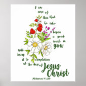 Filippijnen 1:6 poster (Voorkant)