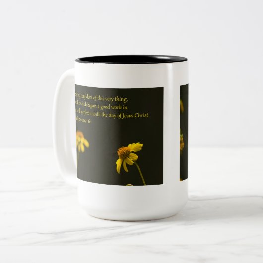 Filippijnen 1:6 tweekleurige koffiemok (Voorkant links)