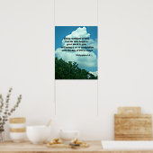 Filippijnen 1:6 vol vertrouwen, ... poster (Keuken)