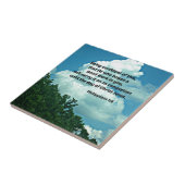 Filippijnen 1:6 vol vertrouwen, ... tegeltje (Zijkant)