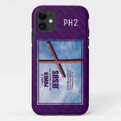 Filippijnen 2:9-11 | NAAM Christelijk kruis JESUS Case-Mate iPhone Case (Achterkant)
