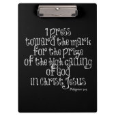 Filippijnen 3.14 Bijbelse versie Klembord (Voorkant)