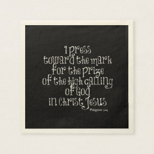 Filippijnen 3.14 Bijbelse versie Servetten