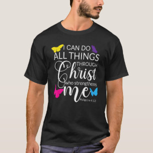 Filippijnen 413 Christelijk Verse religie T-shirt