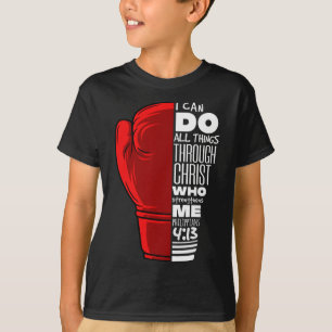 Filippijnen 413 Religieuze boxing Funny Christelij T-shirt