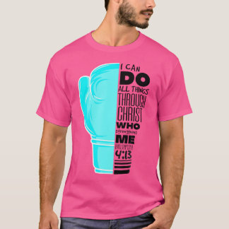 Filippijnen 413 Religieuze boxing Funny Christelij T-shirt
