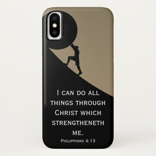 Filippijnen, 4:13 Bijbelse, Giant Stone Hoesje-Mat Case-Mate iPhone Case (Achterkant)