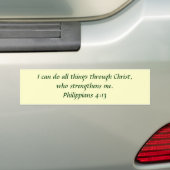 Filippijnen 4:13 bumpersticker (Op auto)