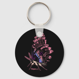 Filippijnen 4 13 Christelijke Bijbelse vlinder Sleutelhanger