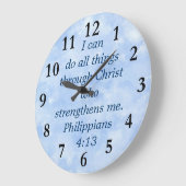 filippijnen 4:13 grote klok (Hoek)