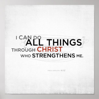 Filippijnen 4:13 II Poster