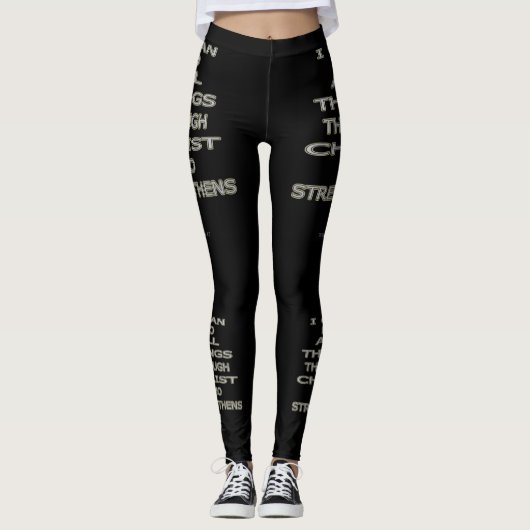 Filippijnen 4:13 leggings (Voorkant)