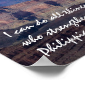 Filippijnen 4:13 Poster 2 (Hoek)