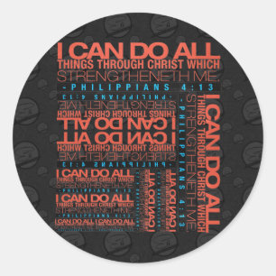 Filippijnen 4:13 Stickers