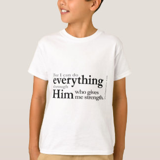Filippijnen 4:13 t-shirt