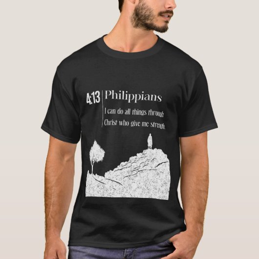 Filippijnen 4:13 t-shirt (Voorkant)