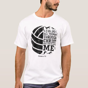 Filippijnen 4:13 Volleyball Gifts Teen Girls Tiene T-shirt
