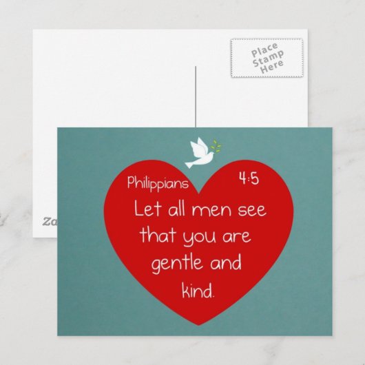 Filippijnen 4:5 briefkaart (Voorkant / Achterkant)