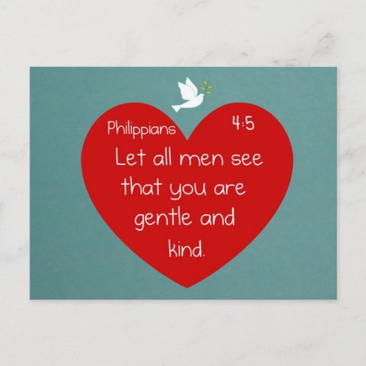 Filippijnen 4:5 briefkaart (Voorkant)