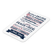 Filippijnen 4:6, 7 magneet (Linkerzijde)