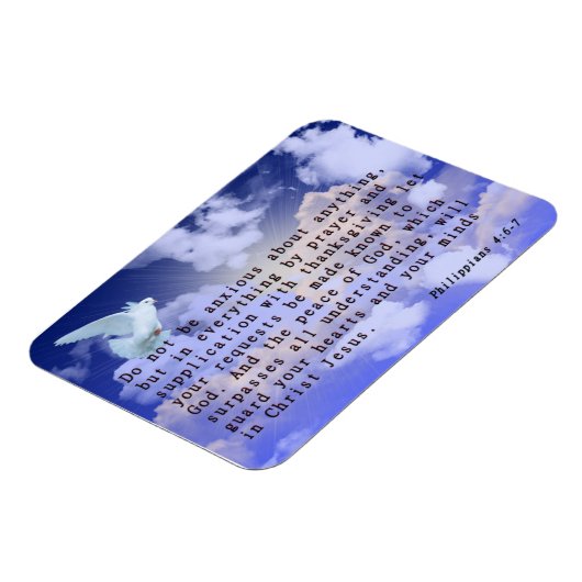 Filippijnen 4:6-7 magneet (Linkerzijde)