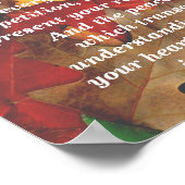 Filippijnen 4:6-7 poster (Hoek)