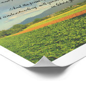 Filippijnen 4:6-7 poster (Hoek)