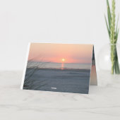 Filippijnen 4:6 bidden over alles oceaanzonde kaart (Achterkant)