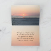 Filippijnen 4:6 bidden over alles oceaanzonde kaart (Binnen)