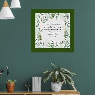 Filippijnen, 4:6, Bijbelverse, Poster