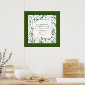 Filippijnen, 4:6, Bijbelverse, Poster (Keuken)