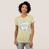 Filippijnen, 4:6, Bijbelverse, T-shirt (Voorkant volledig)
