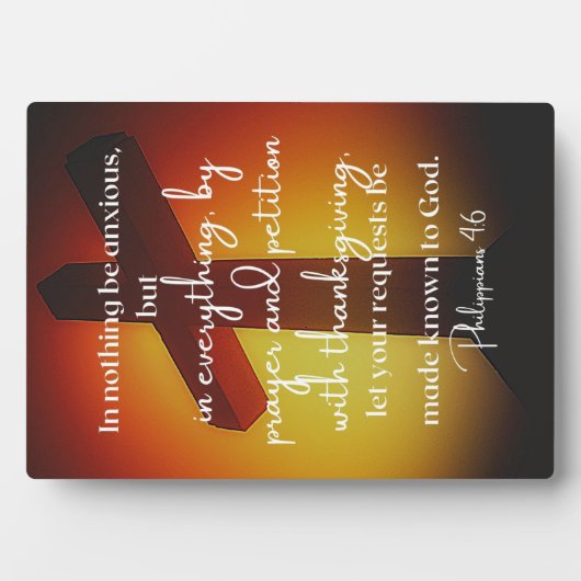 Filippijnen 4:6 fotoplaat (voorkant)