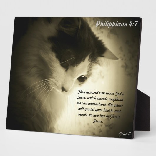 Filippijnen 4:7 fotoplaat (Zijkant)