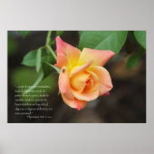 Filippijnen 4:8 con rosa poster (Voorkant)